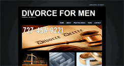 Desktop Screenshot of divorcesformen.com